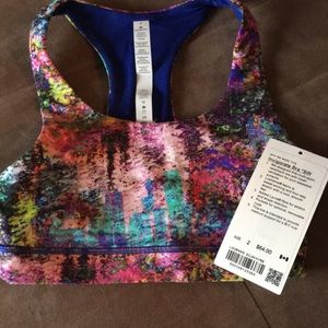 Official Lululemon Seawheeze sports Bra Size 2